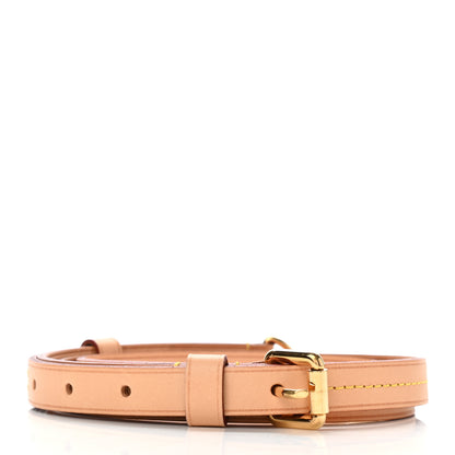 Louis Vuitton Vachetta 12mm Long Shoulder Strap VVN 2 of 4