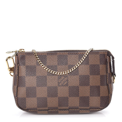 Louis Vuitton Damier Ebene Mini Pochette Accessories 1 of 9