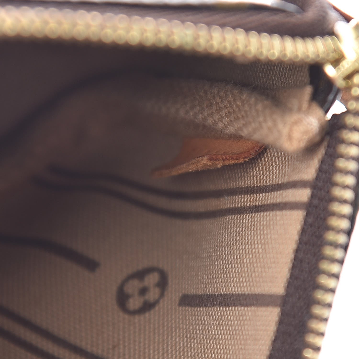 Louis Vuitton Monogram Complice Trunks and Bags Mini Pochette Accessories Beige 7 of 11
