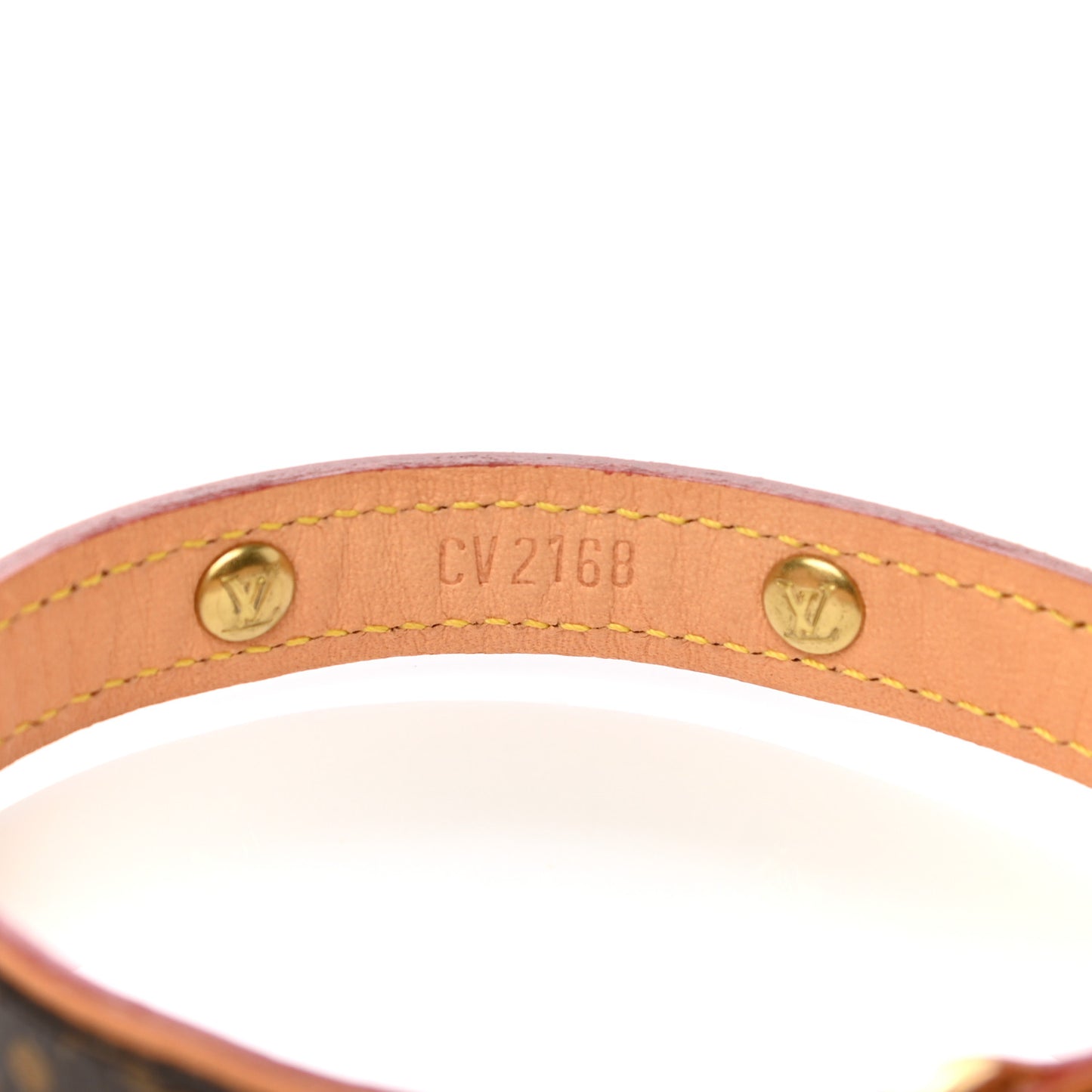 Monogram Baxter Dog Collar