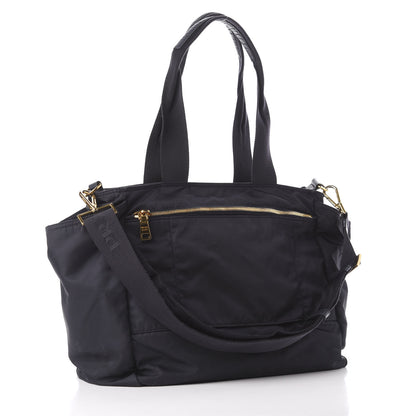 Prada Nylon Vela Baby Bag Blue 3 of 11