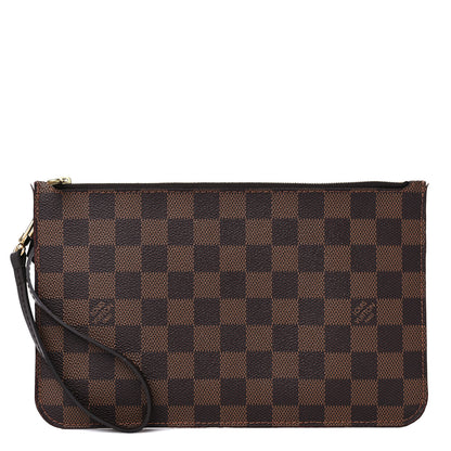 Louis Vuitton Damier Ebene Neverfull MM GM Pochette 1 of 14