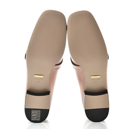 Gucci Malaga Kid Womens GG Marmont Loafers 37 Perfect Pink 5 of 10