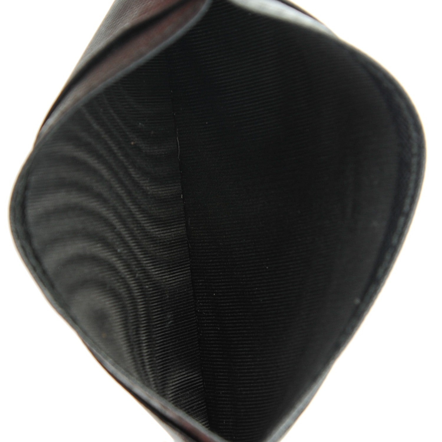 Prada Saffiano Metal Card Case Black 5 of 6