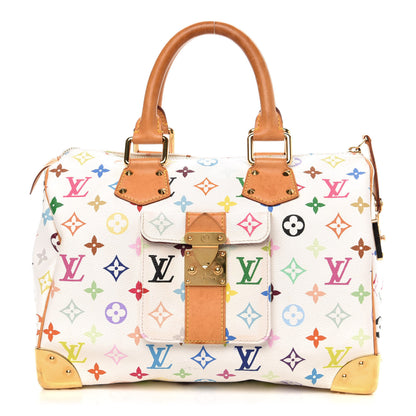 Louis Vuitton Monogram Multicolor Speedy 30 White 1 of 9