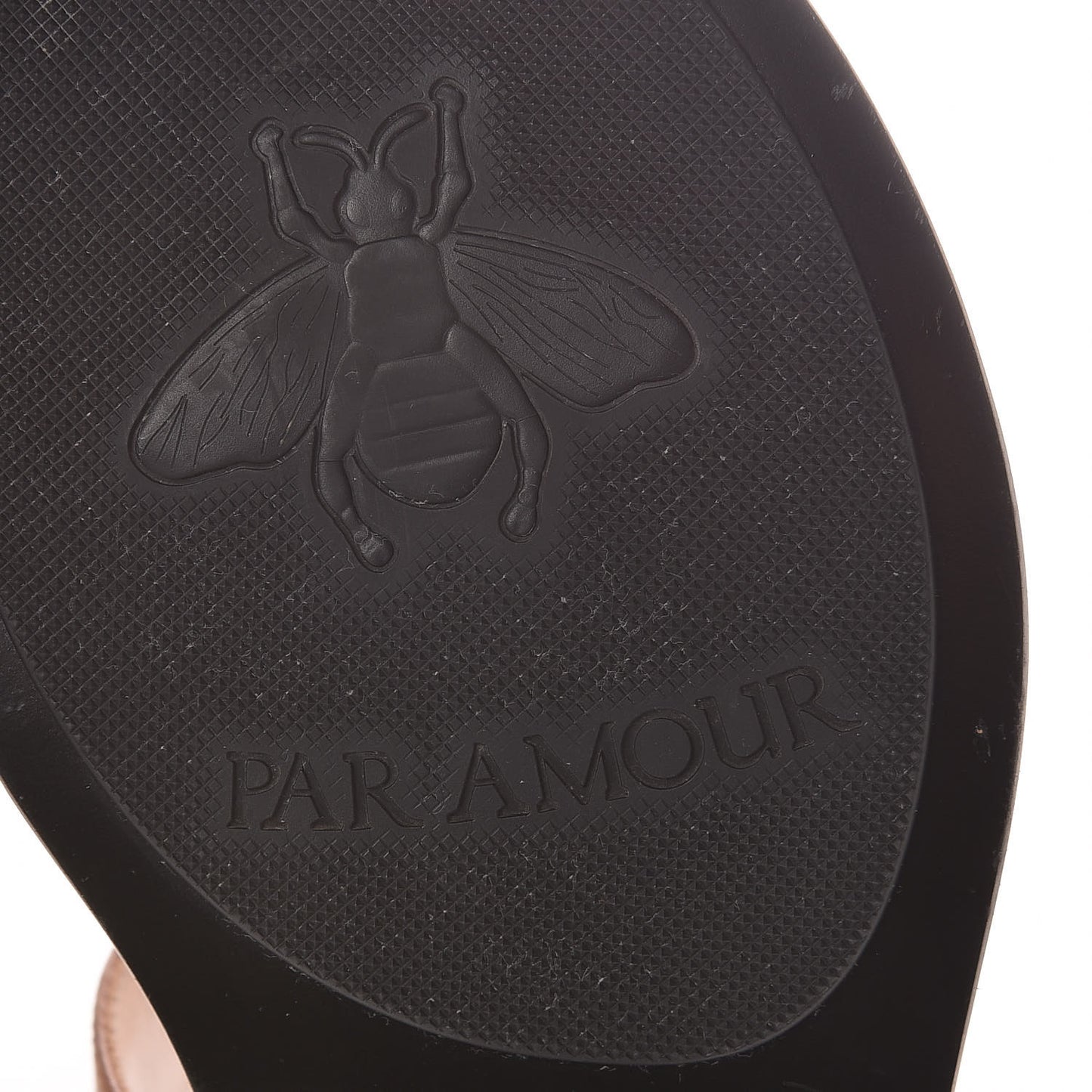 Calfskin GG Marmont Thong Sandals 37.5 Cognac