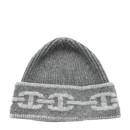 Hermes Cashmere Knit Heaven Beanie Charbon Flanelle 3 of 5