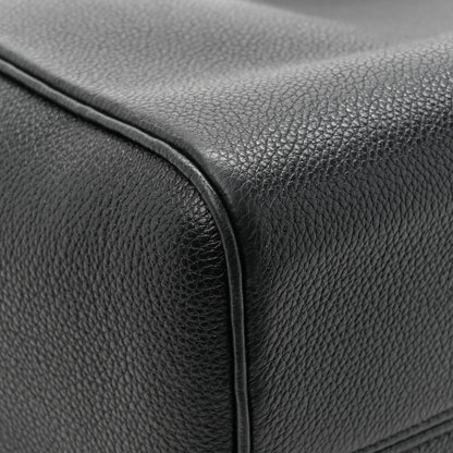 Celine Smooth Calfskin Cuir Triomphe Cabas Drawstring Black 13 of 13
