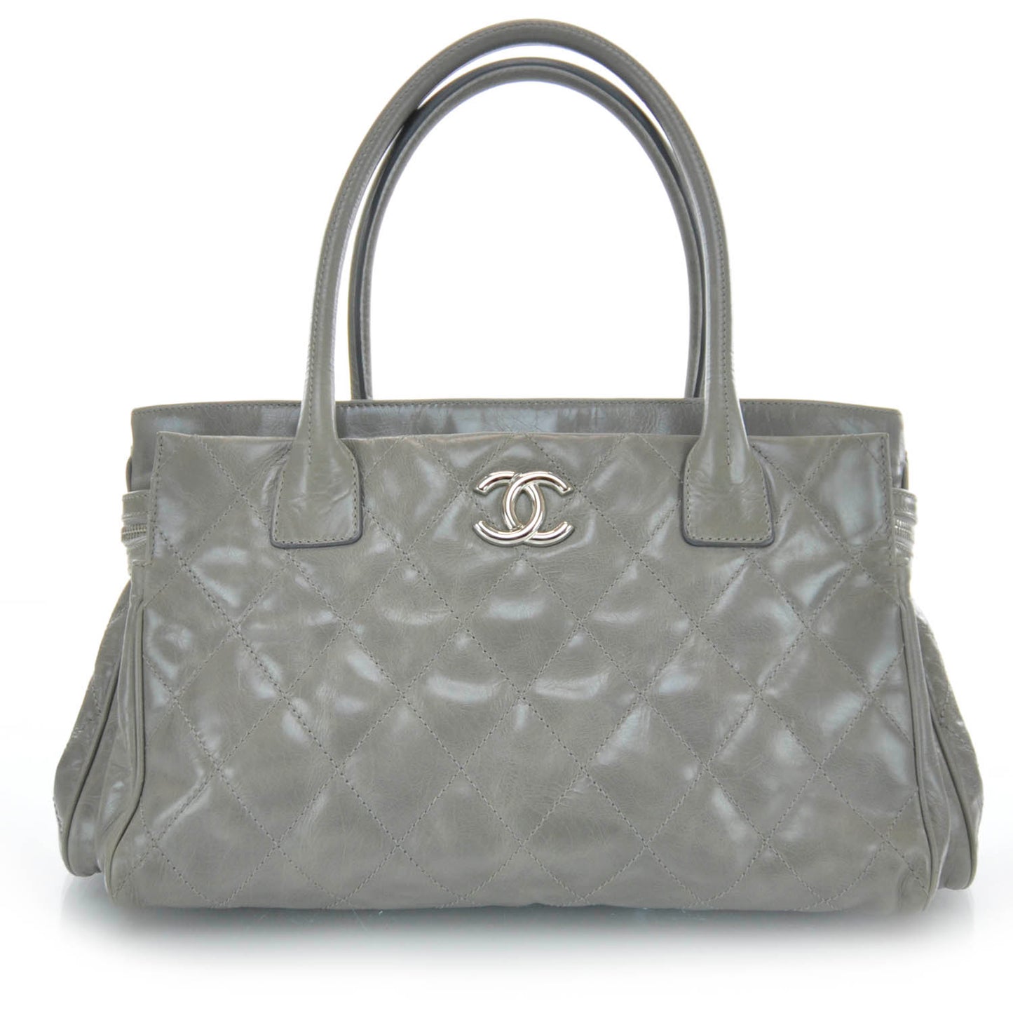 Glazed Calfskin New Portobello Grey