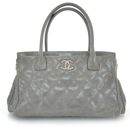 Chanel Glazed Calfskin New Portobello Grey 1 of 9