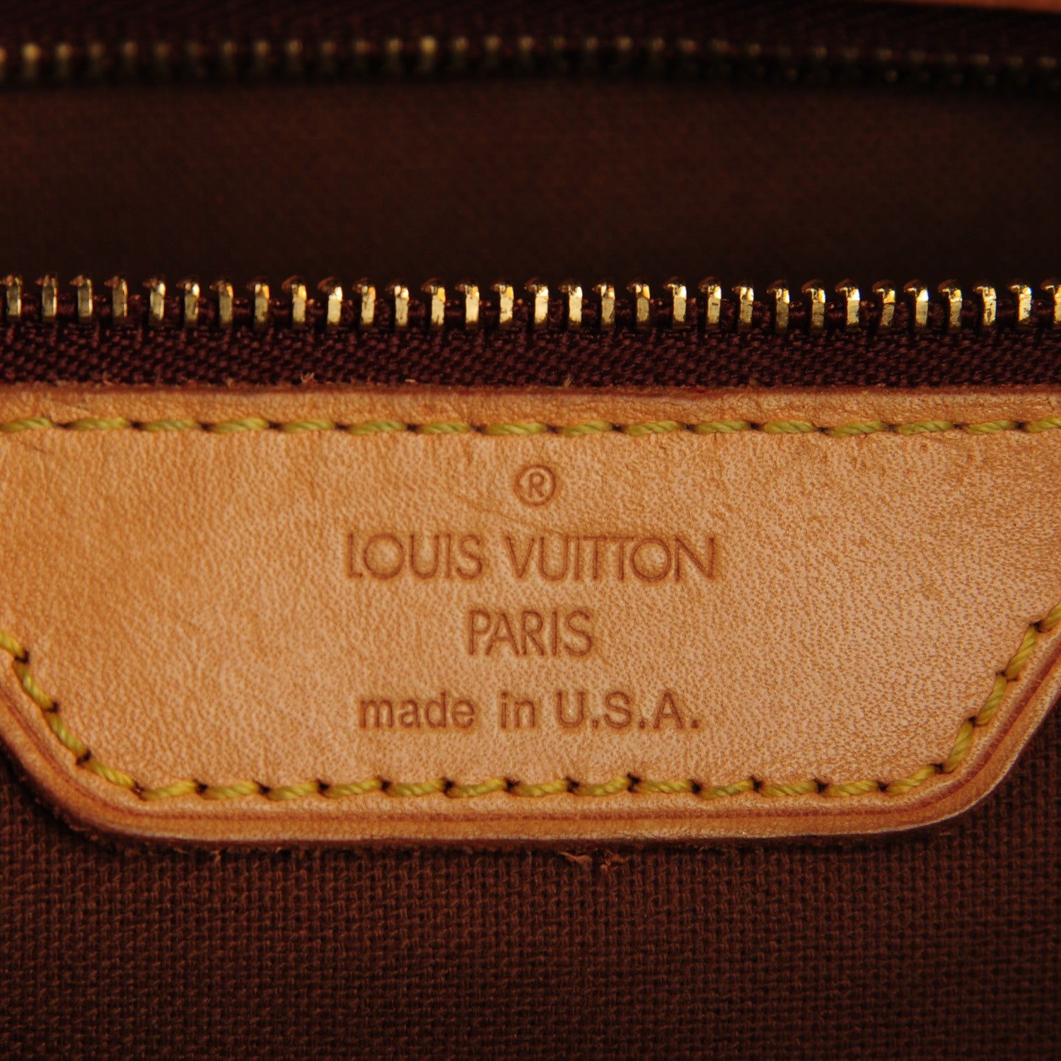 Louis Vuitton Monogram Cabas Mezzo 5 of 7