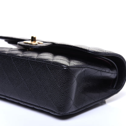 Chanel Caviar Quilted Small Double Flap Black 7 of 15