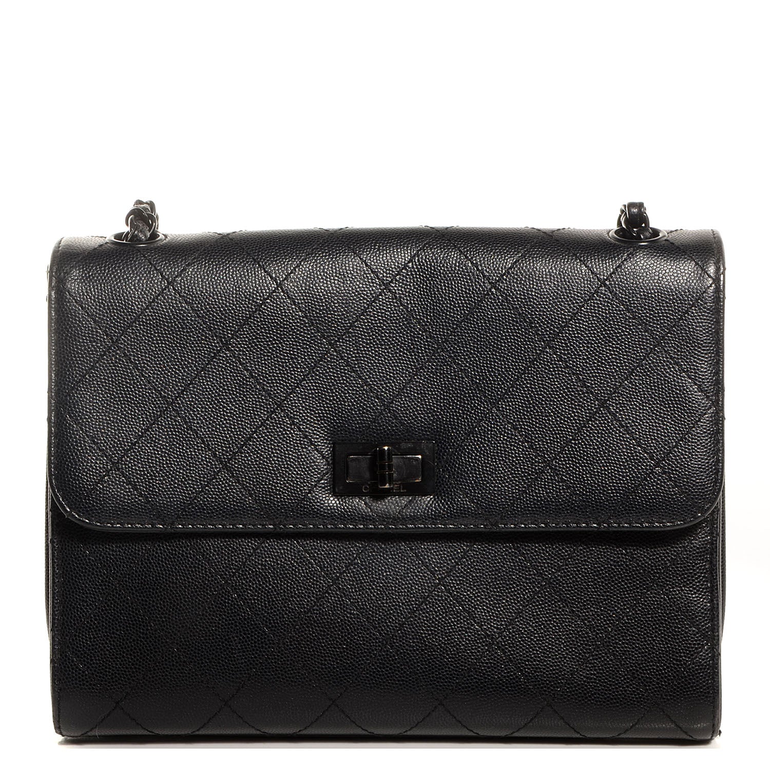 Chanel Caviar Mademoiselle Flap Bag Black 1 of 8