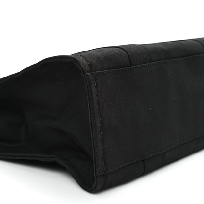 Marc Jacobs Cotton Canvas Large The Tote Bag Black 9 of 12