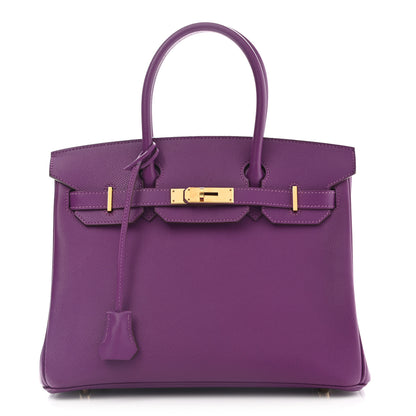 Hermes Epsom Birkin 30 Anemone 1 of 17