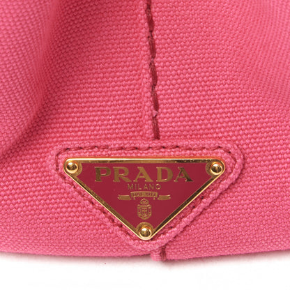 Prada Canapa Small Logo Tote Peonia 8 of 9