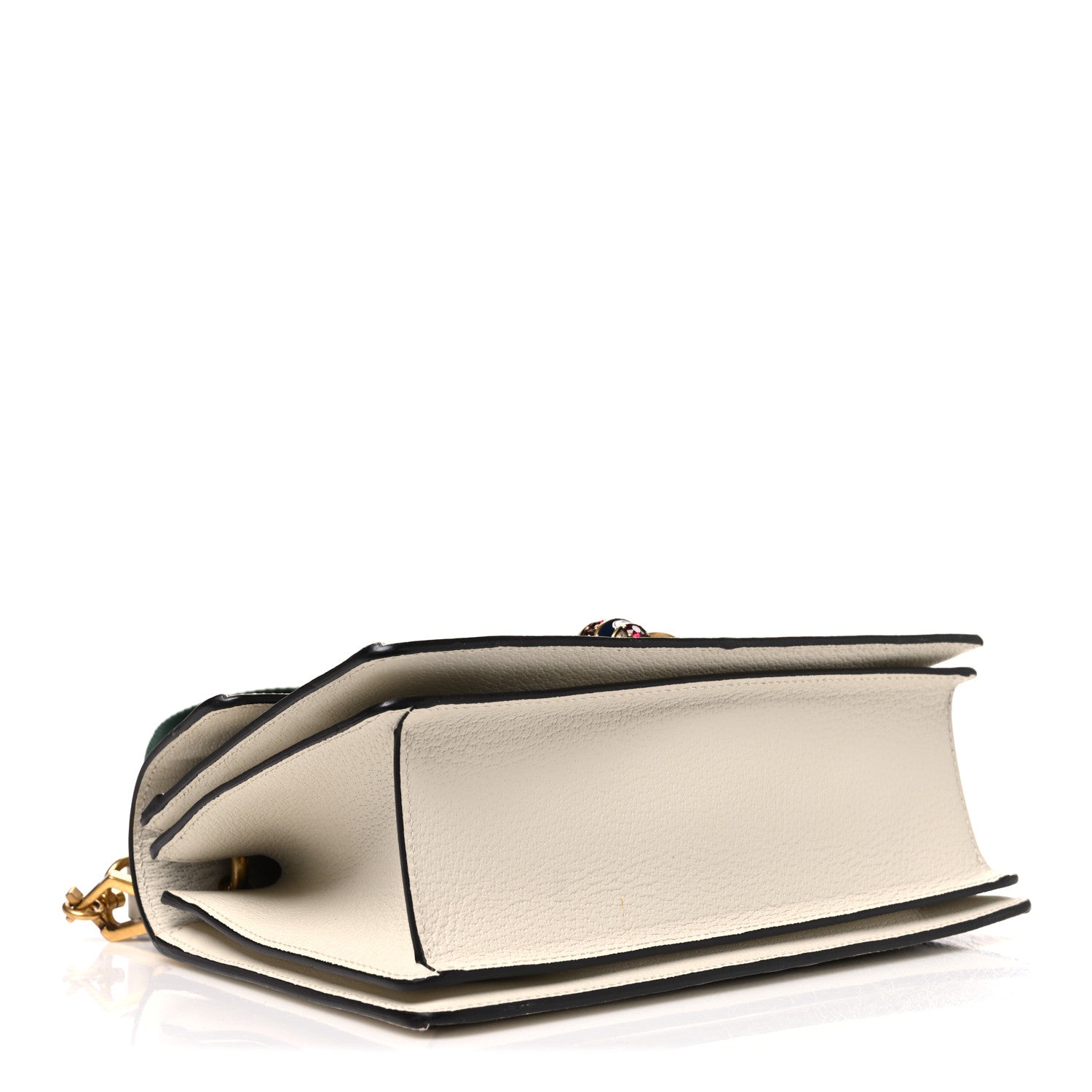Gucci GG Supreme Monogram Small Queen Margaret Top Handle Bag White 4 of 11