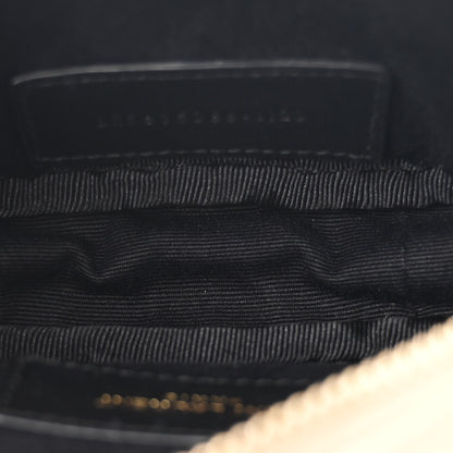 Saint Laurent Grain De Poudre Matelasse Monogram Baby Lou Camera Bag Dark Beige 5 of 9