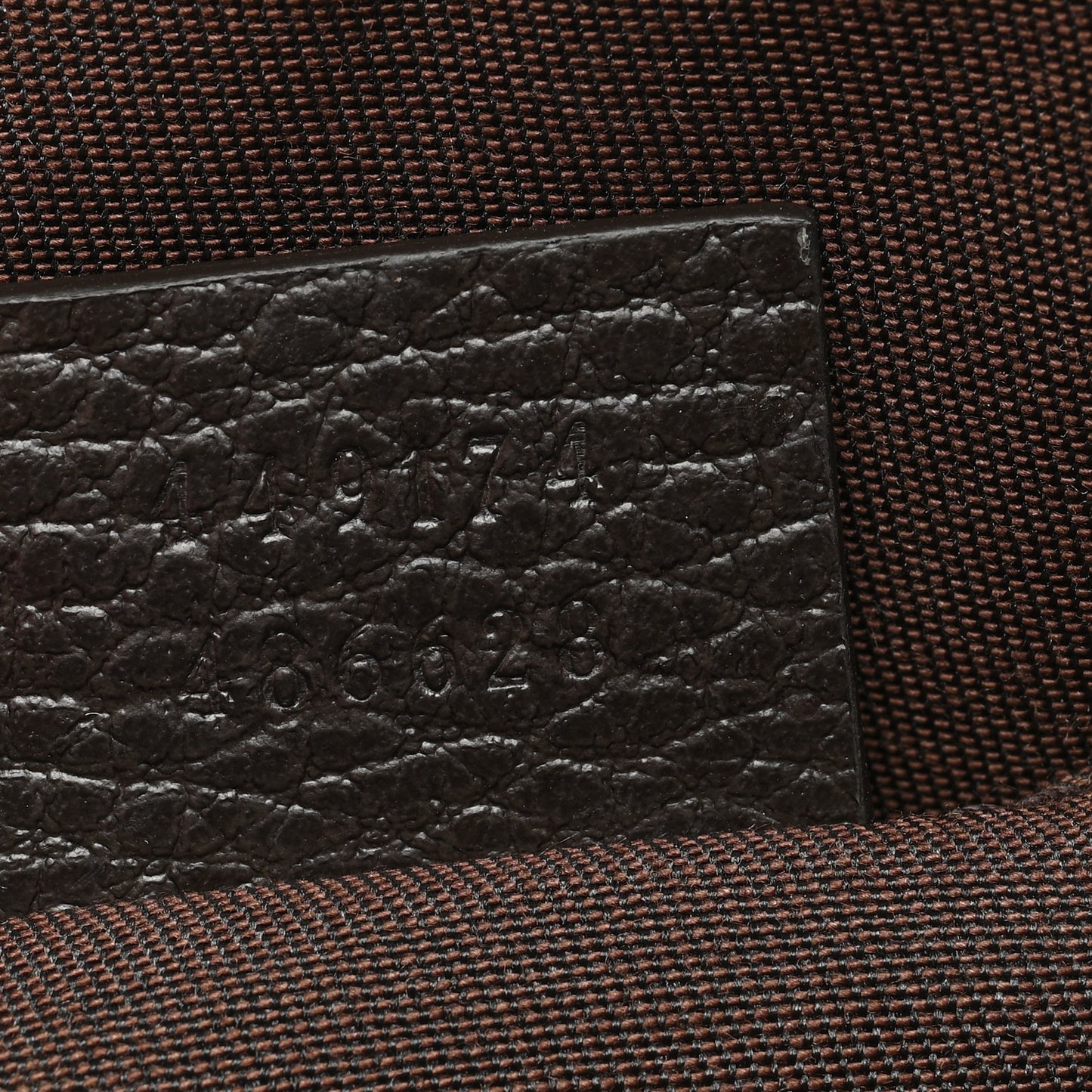 Monogram Dollar Calfskin Belt Bag Beige Ebony Testa di Moro Marrone Scuro