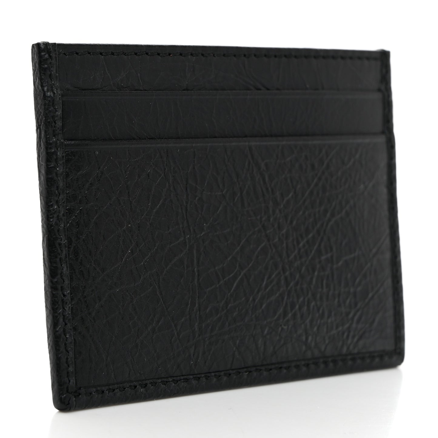 Azalea Calfskin Marina Card Holder Black