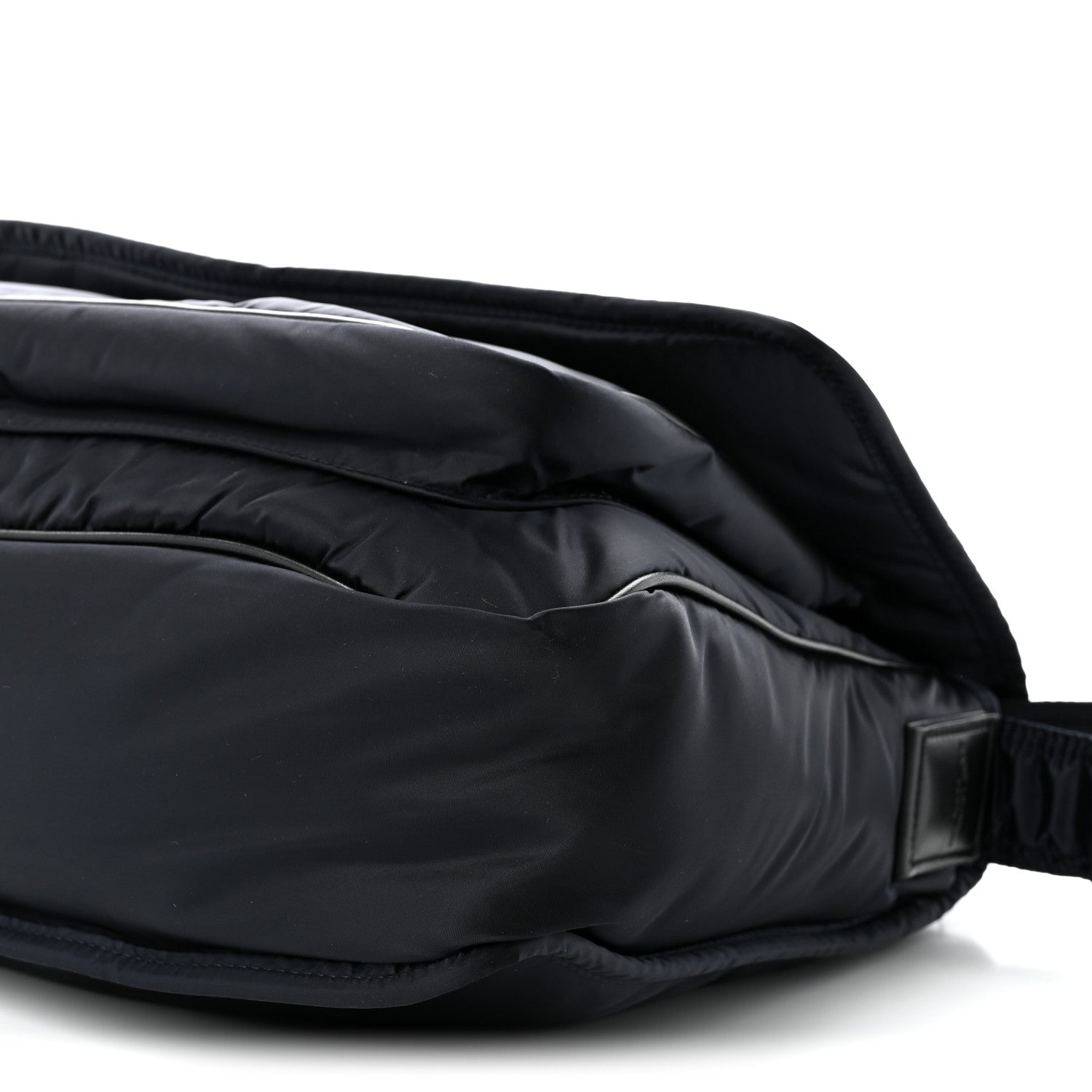 Saint Laurent Econyl Nylon Niki Messenger Blueberry Black 10 of 11