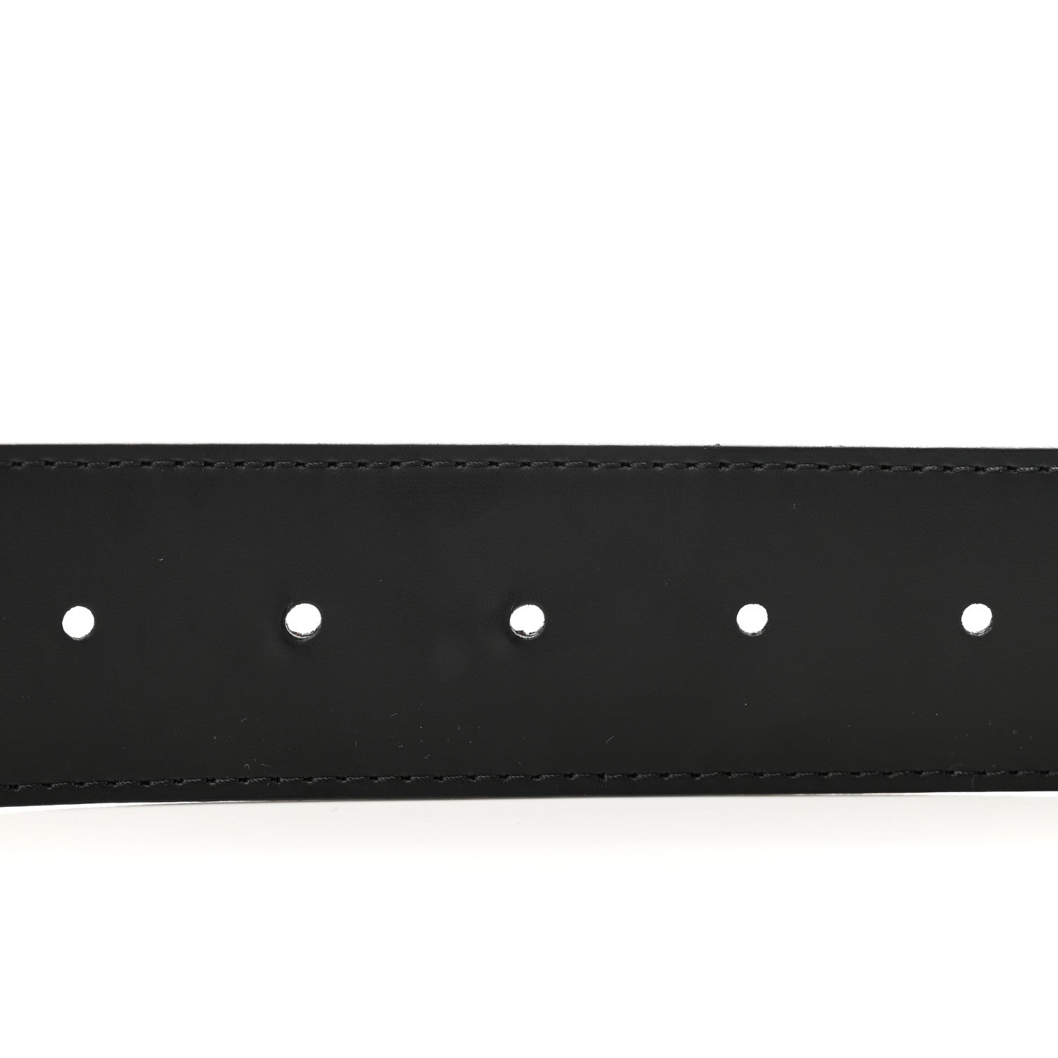 Louis Vuitton Monogram Eclipse Taigarama 40mm LV Initiales Reversible Belt 85 34 Black 5 of 5