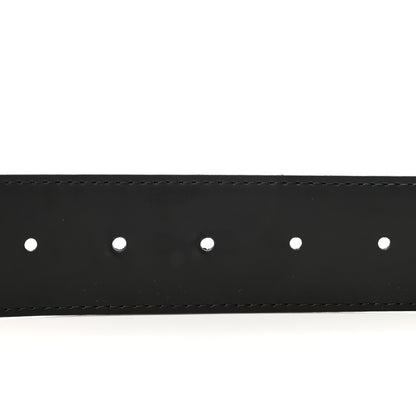 Louis Vuitton Monogram Eclipse Taigarama 40mm LV Initiales Reversible Belt 85 34 Black 5 of 5