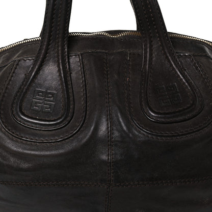 Givenchy Wrinkled Lambskin Medium Nightingale Dark Brown 6 of 10