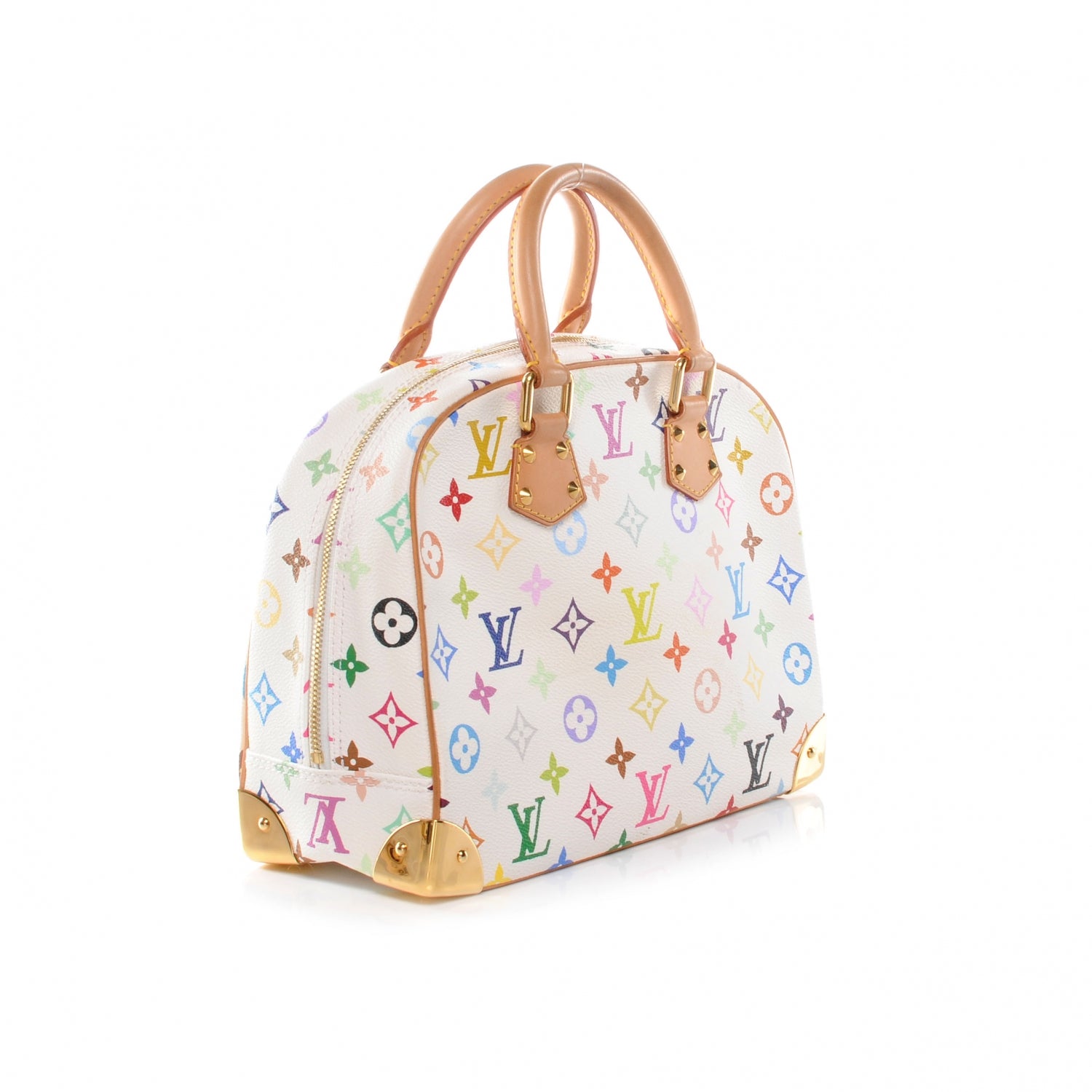 Louis Vuitton Monogram Multicolor Trouville White 3 of 7
