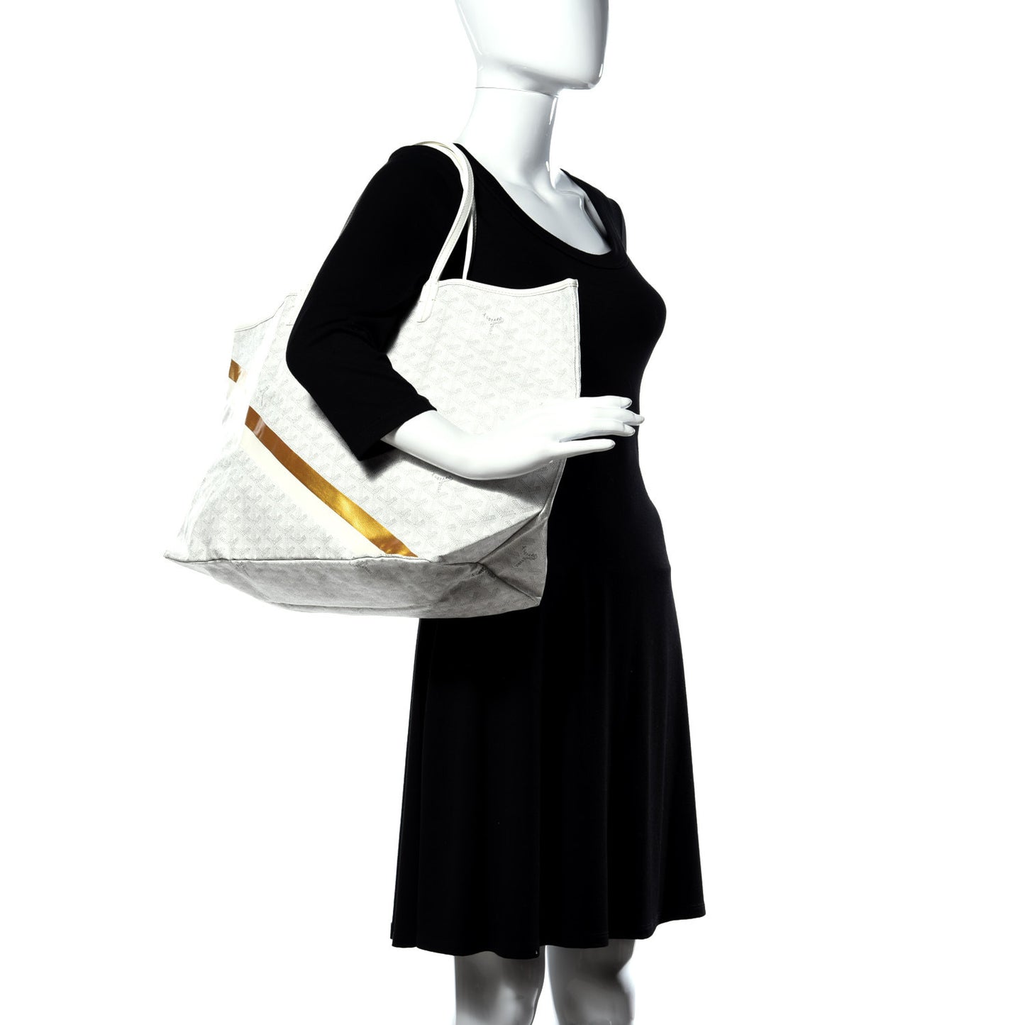 Goyardine Saint Louis GM White