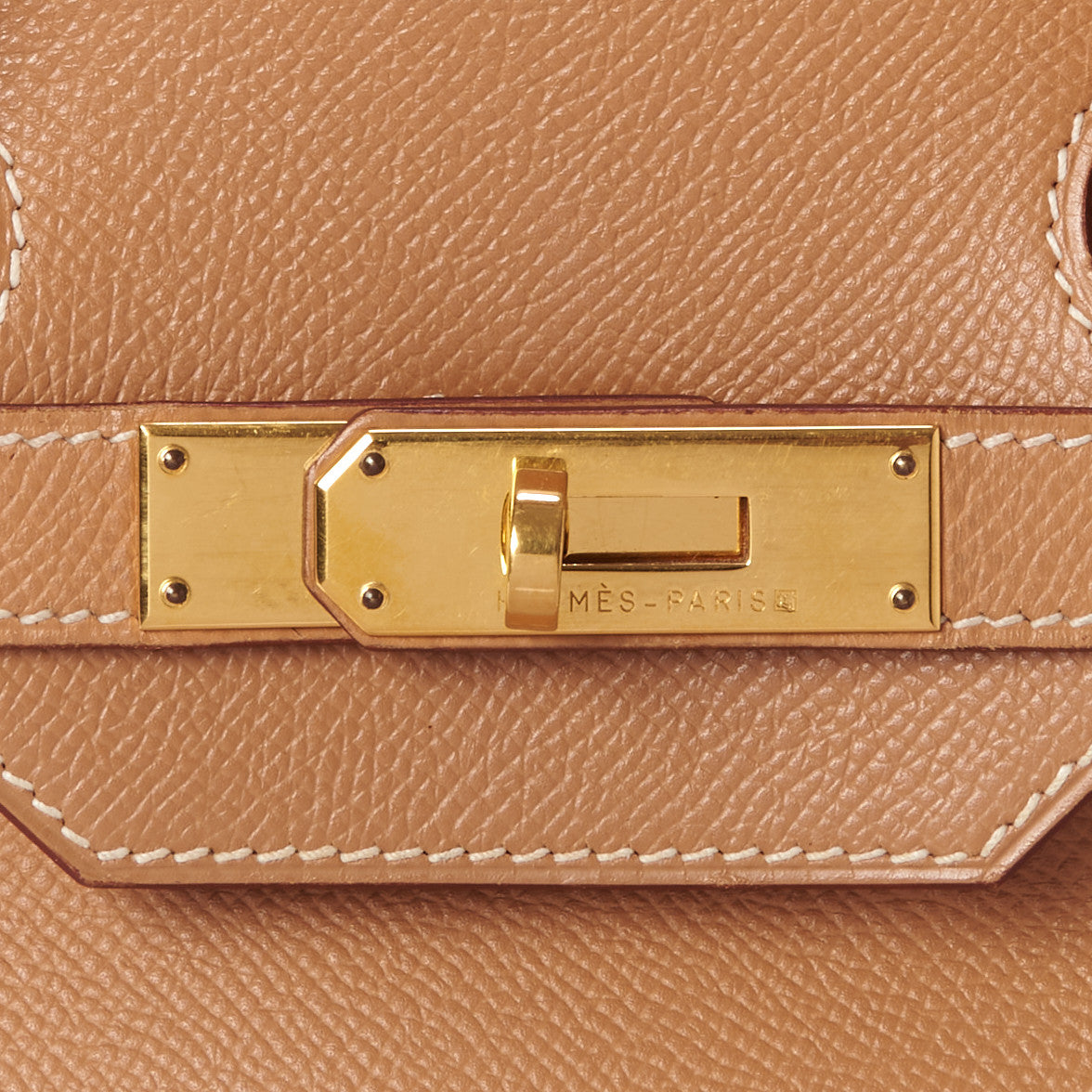 Epsom Birkin 35 Sable