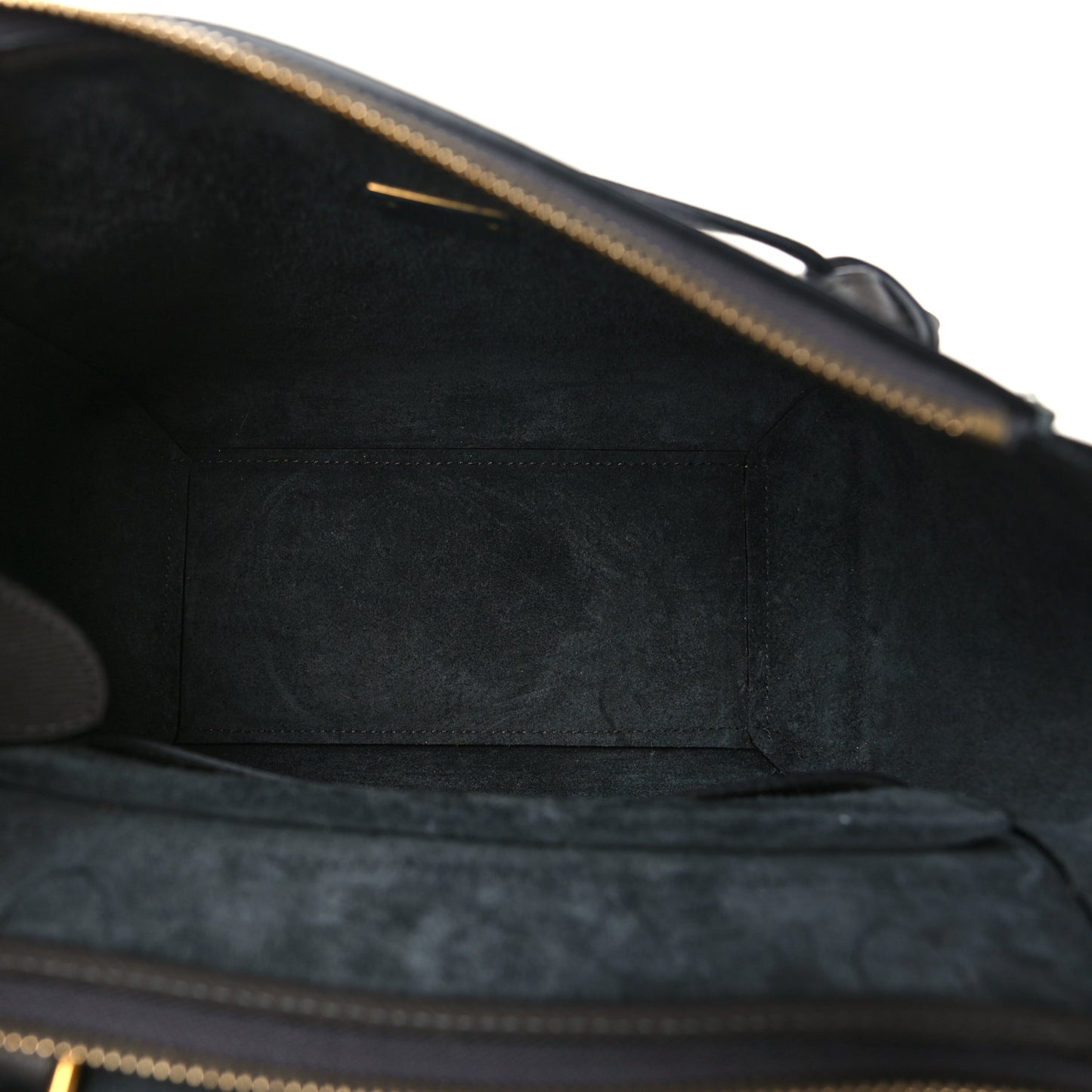 Grained Calfskin Micro Belt Bag Grey