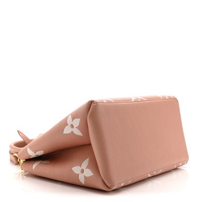 Louis Vuitton Empreinte Monogram Giant Petit Palais Rose Trianon Creme 8 of 10