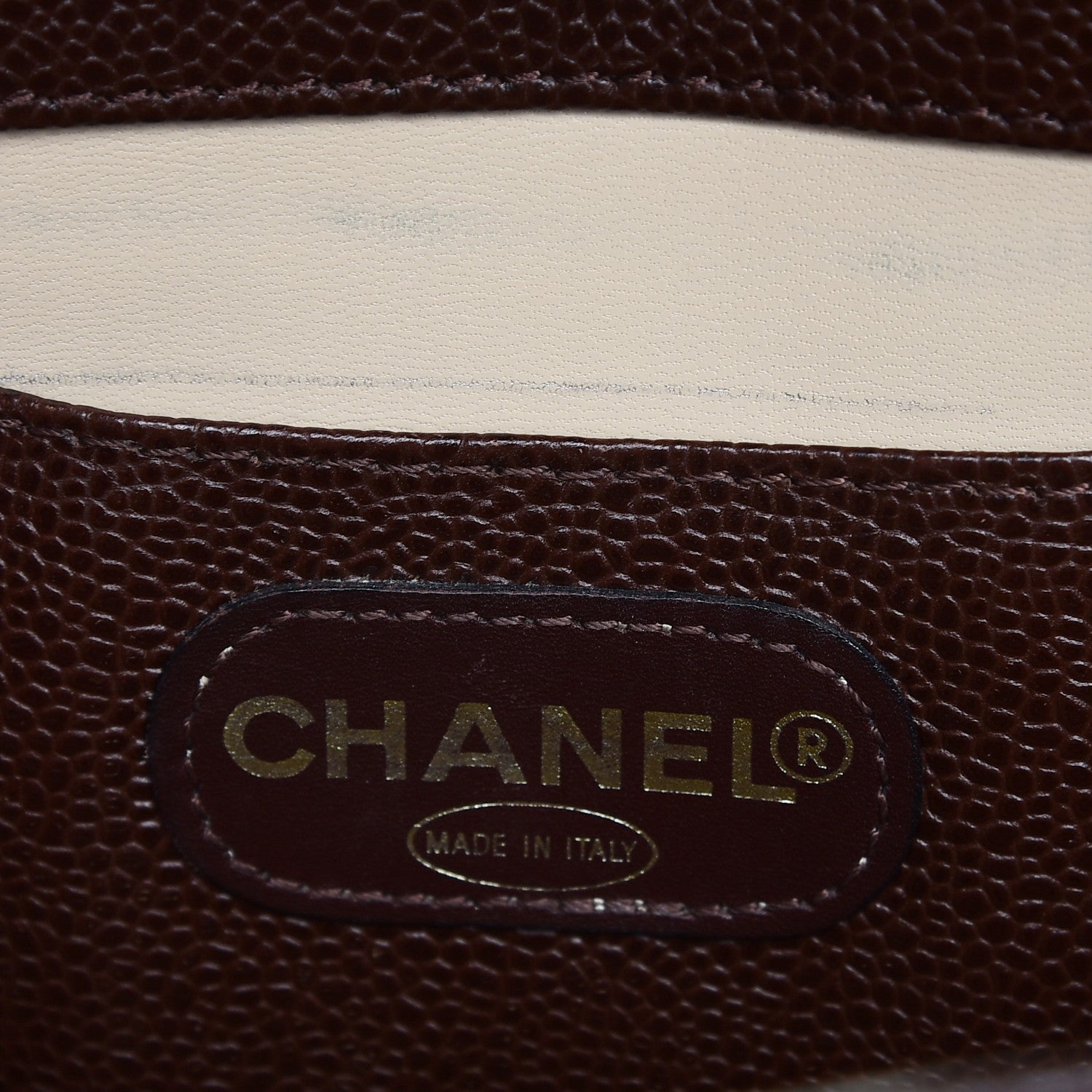 Chanel Caviar Briefcase Bag Brown 6 of 11