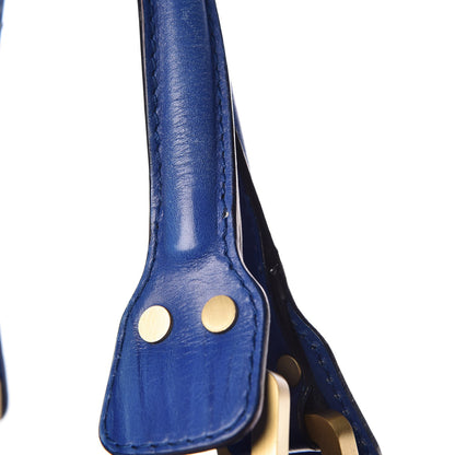 Jimmy Choo Shiny Calfskin Suede Monna L Cobalt 12 of 17