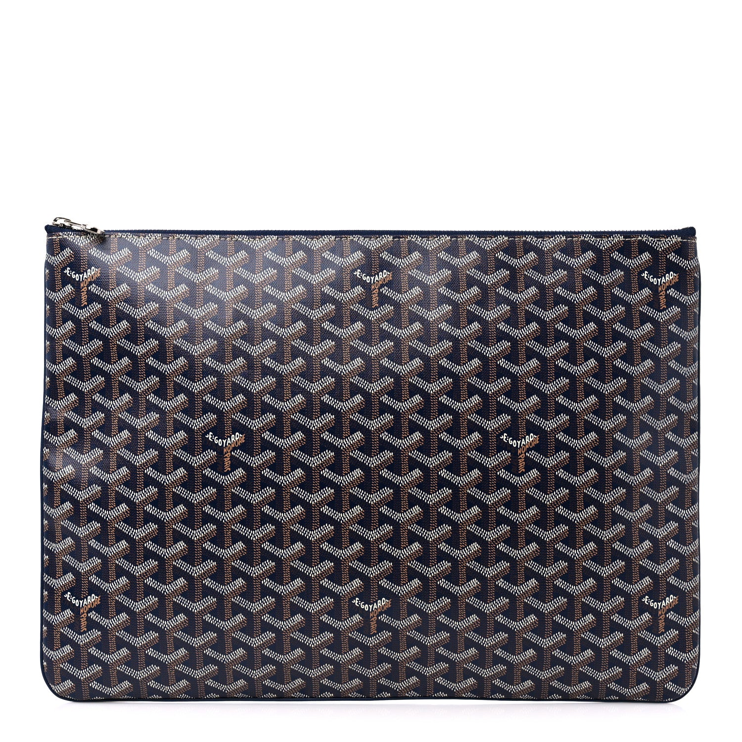 Goyard Goyardine Senat Pochette GM Navy 1 of 8