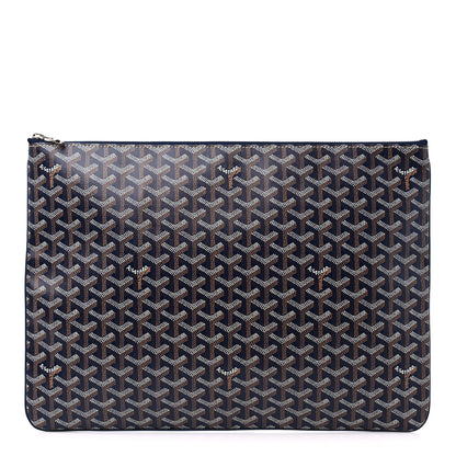 Goyard Goyardine Senat Pochette GM Navy 1 of 8