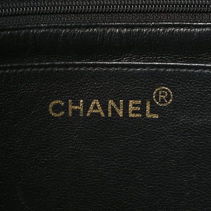 Chanel Lambskin Quilted Jumbo Single Flap So Black 7 of 11