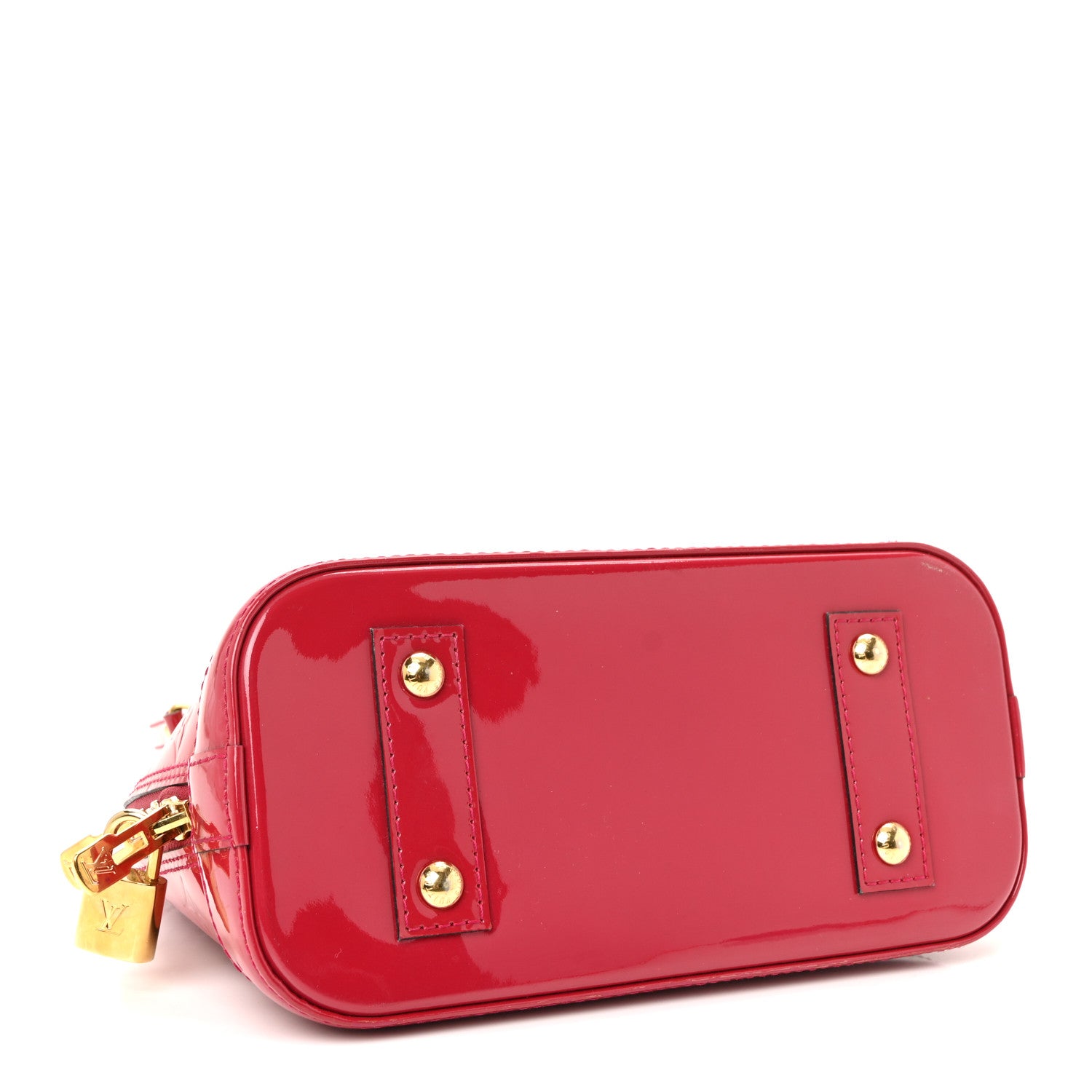 Louis Vuitton Vernis Alma BB Rose Indien 4 of 11