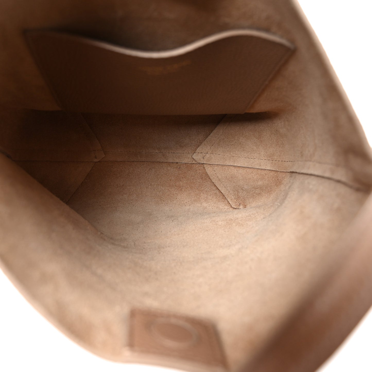 Pebbled Calfskin Small Everyday Cabas Biscotto