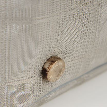 Chanel Nylon Medium Travel Tote Silver 7 of 10