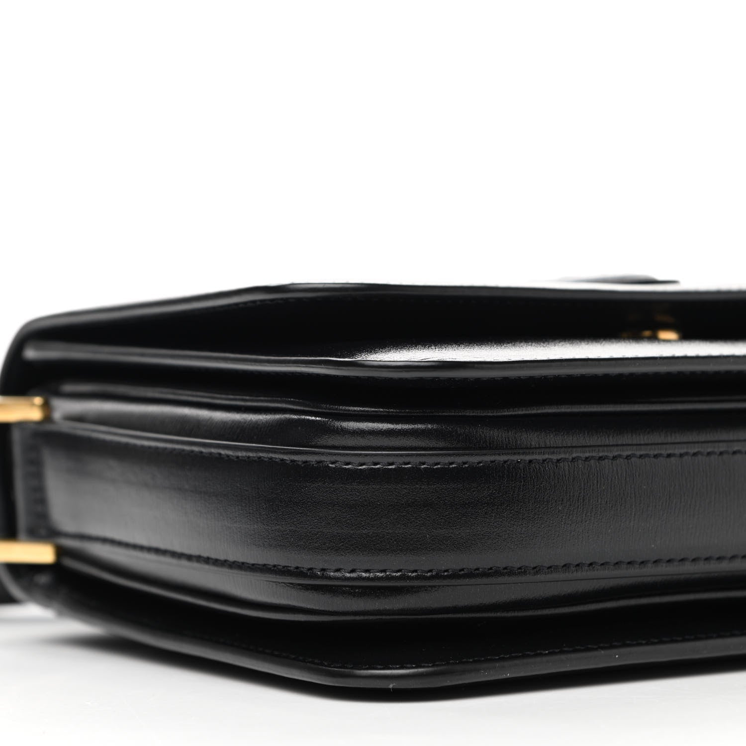 Saint Laurent Calfskin Le 61 Shoulder Bag Black 8 of 10