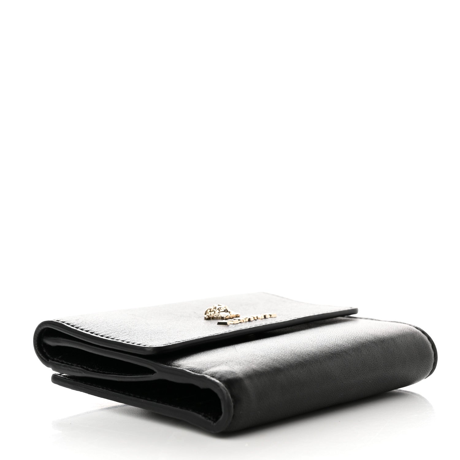 Versace Calfskin Medusa Wallet Black 4 of 10