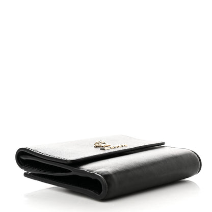 Versace Calfskin Medusa Wallet Black 4 of 10