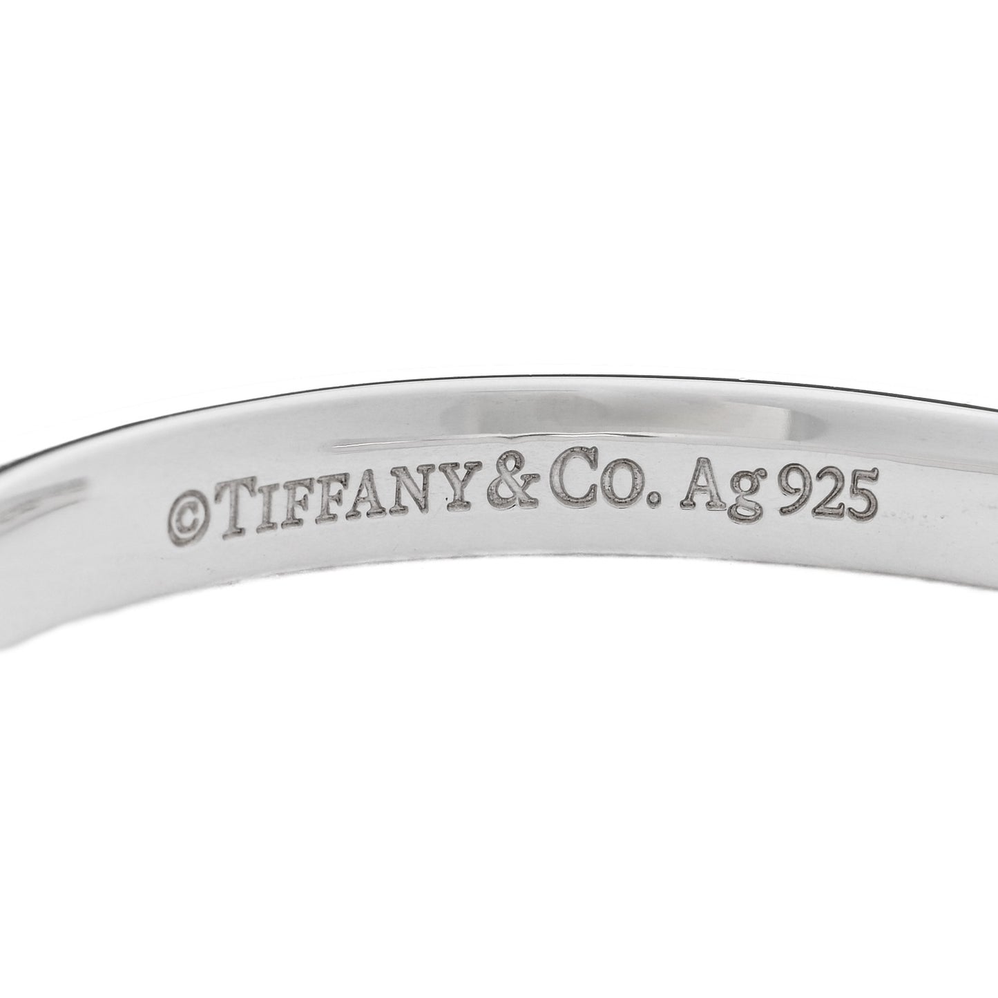 Sterling Silver Narrow 1837 Cuff Bracelet