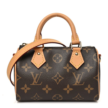 Louis Vuitton Monogram Nano Speedy Bandouliere 1 of 10