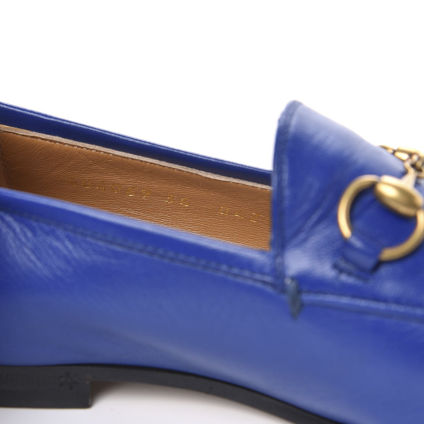Malaga Kid Womens Jordaan Loafers 36 Electric Blue