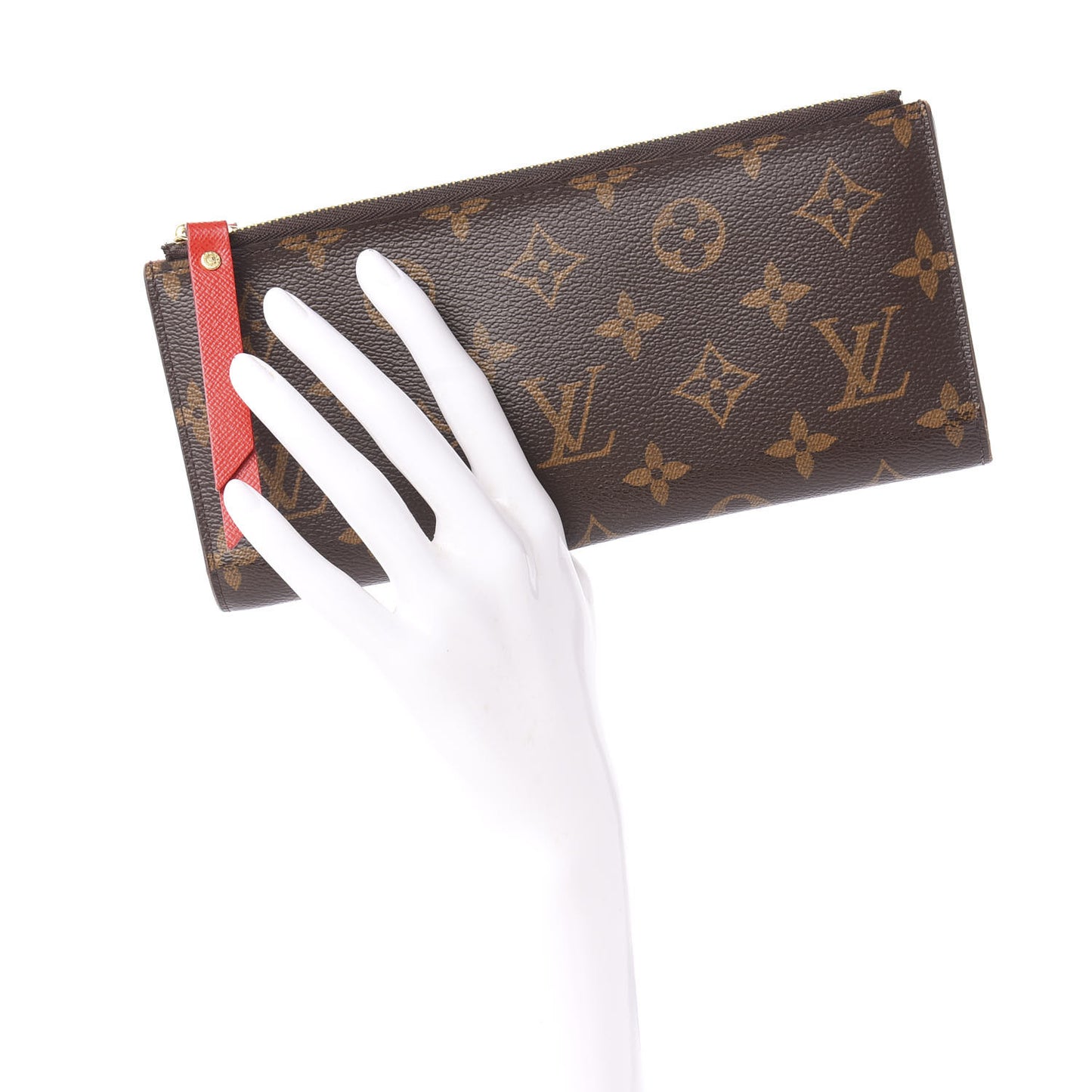 Monogram Adele Wallet Coquelicot