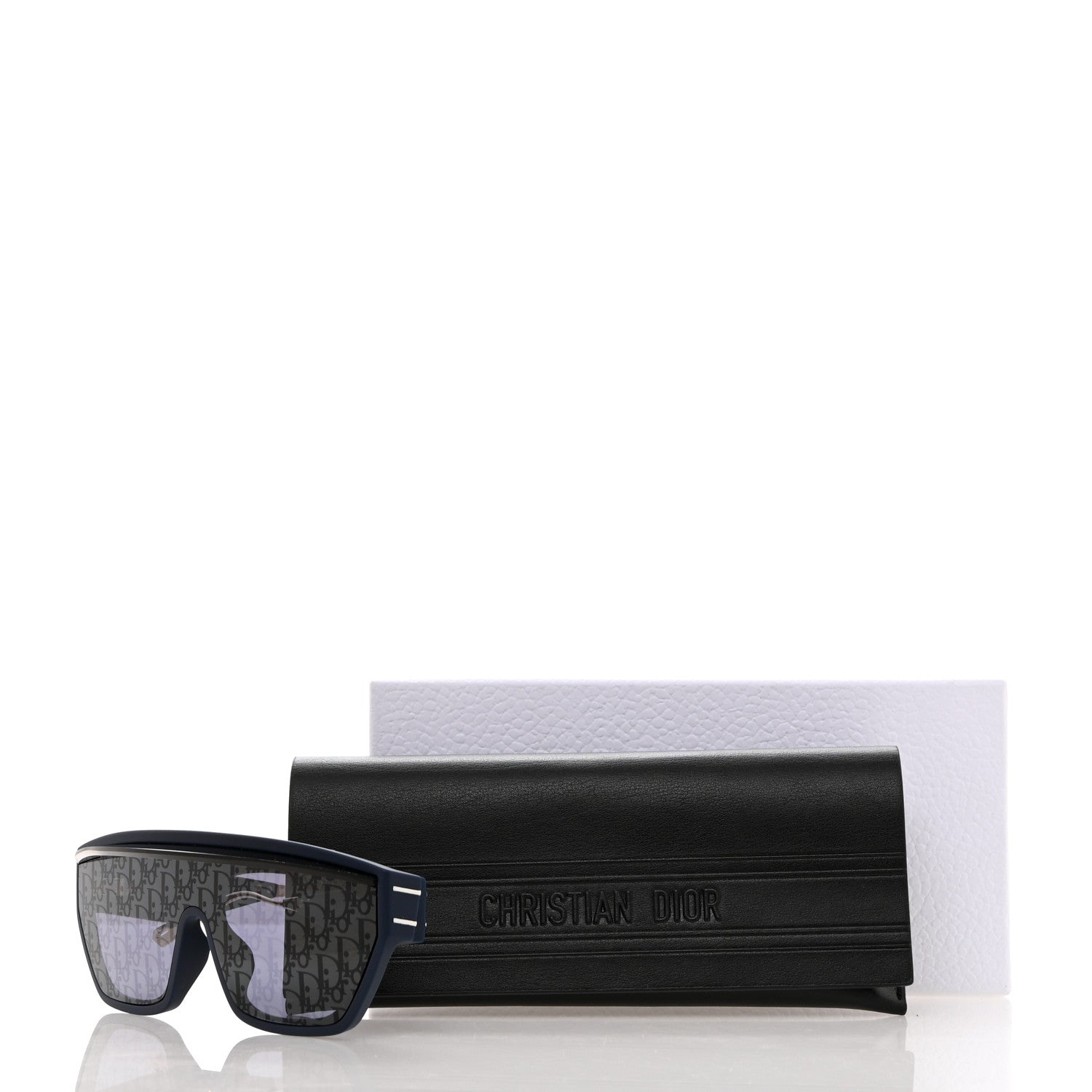 Christian Dior Oblique Diorclub M7U Mask Sunglasses Blue 8 of 8