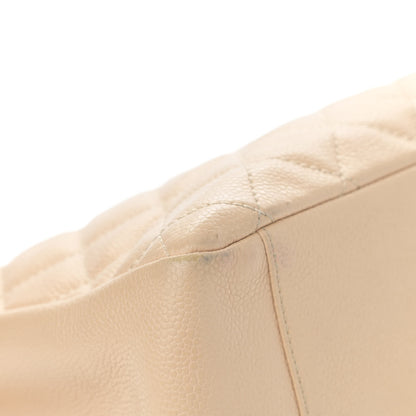 Chanel Caviar Quilted Grand Shopping Tote GST Beige Clair 9 of 15